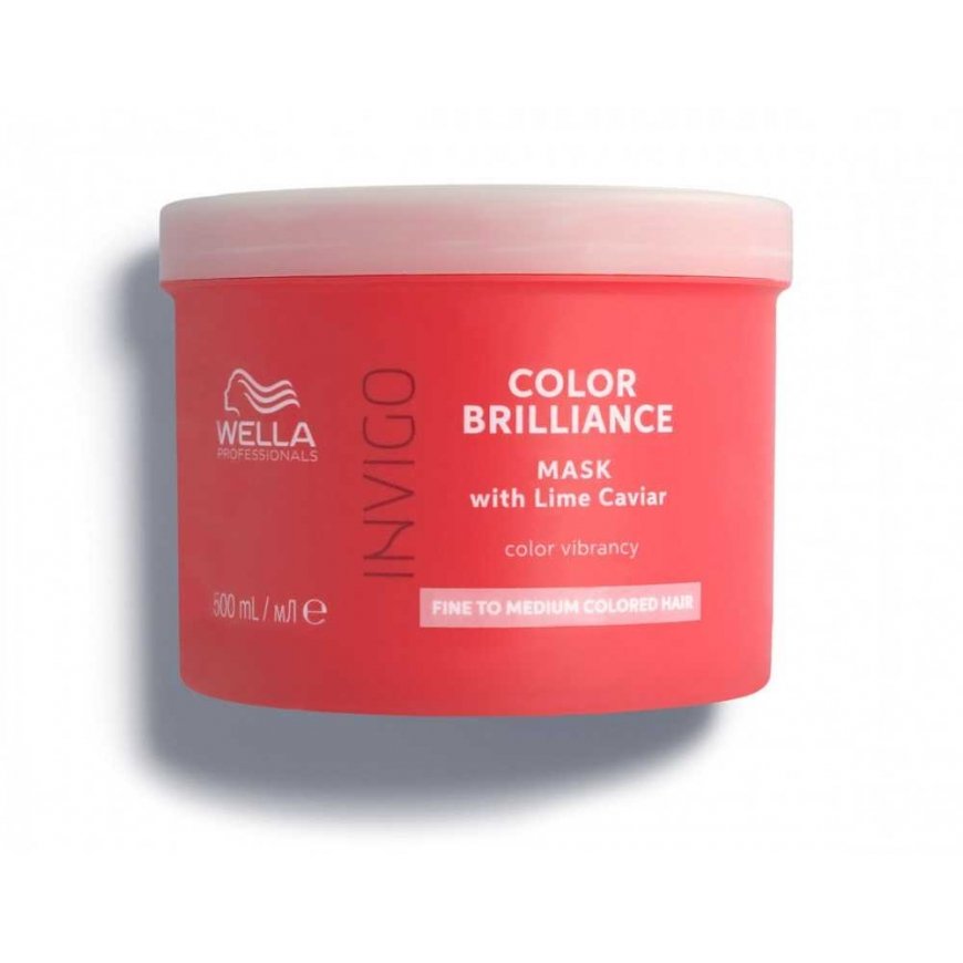Plaukų kaukė Wella Invigo Brilliance Fine, 500 ml – 4