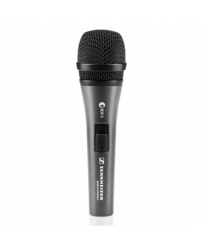 Sennheiser E 835-S mikrofons, melns