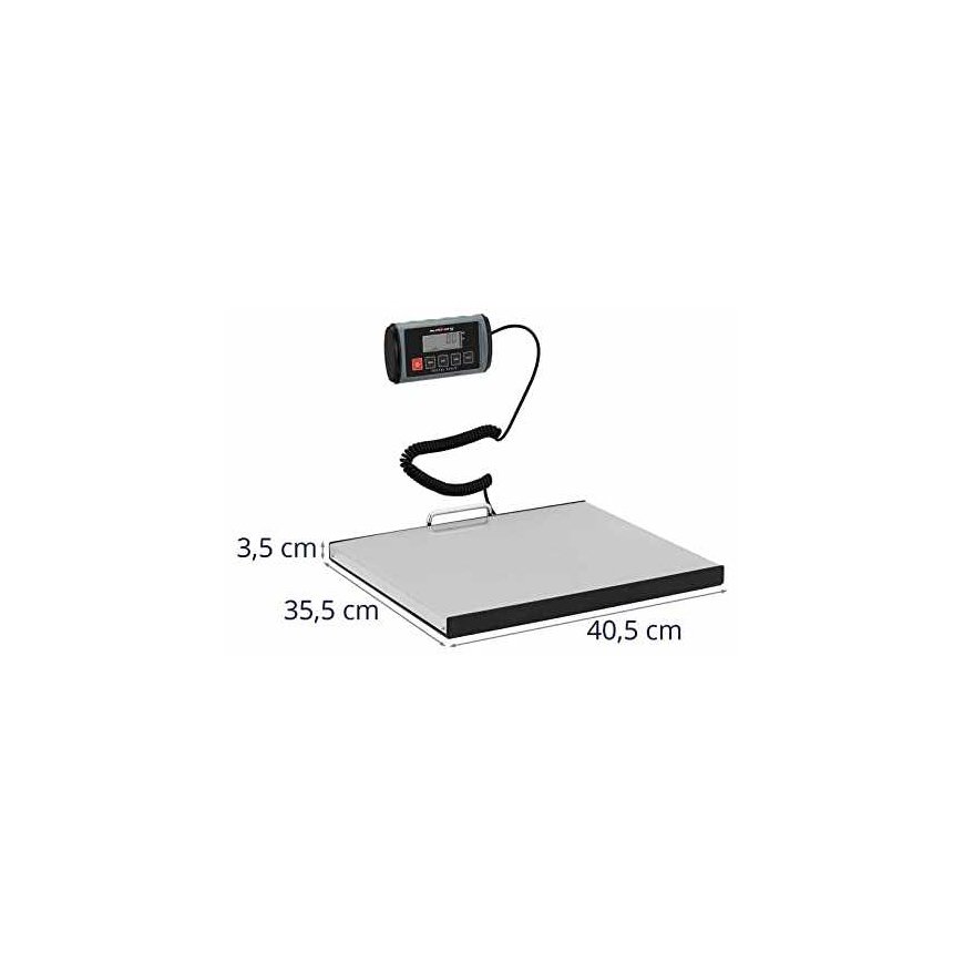 Kitchen scales Steinberg Systems Scales paczkowa pocztowa LCD 35.5 x 40.5 cm 200 kg / 0.1kg – 5