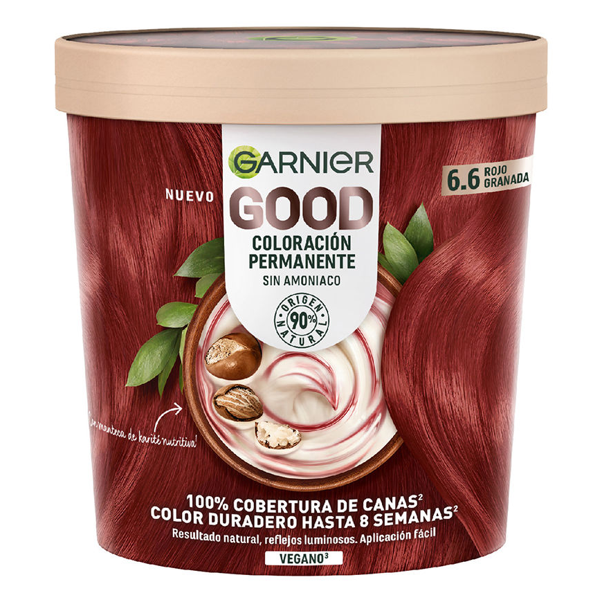 "Garnier" ilgalaikiai plaukų dažai 6,6 Granatų raudona 1 vnt – 2