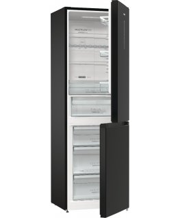 Gorenje NRK6192ABK4 холодильник с морозильной камерой Отдельно стоящий 302 L E Черный