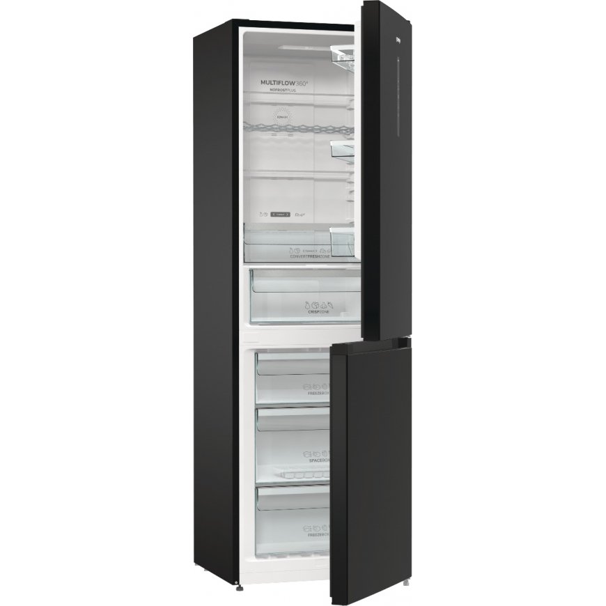 Gorenje NRK6192ABK4 ledusskapja saldētājkamera Brīvi novietots