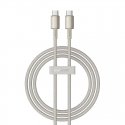 Baseus Tungsten Gold USB-C to USB-C cable, 100W, 1m (gold) Baseus Tungsten Gold USB-C to USB-C cable, 100W, 1m (gold)