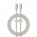 Baseus Tungsten Gold USB-C to USB-C cable, 100W, 1m (gold) Baseus Tungsten Gold USB-C to USB-C cable, 100W, 1m (gold)