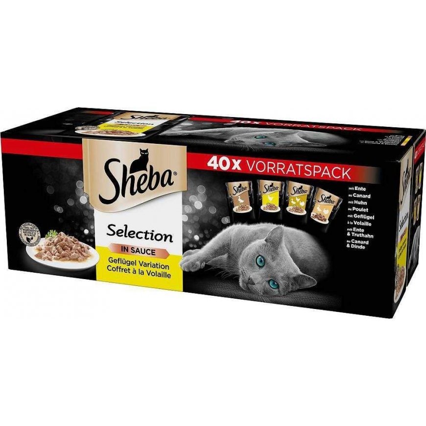 SHEBA Selection Select Slices poultry Flavors