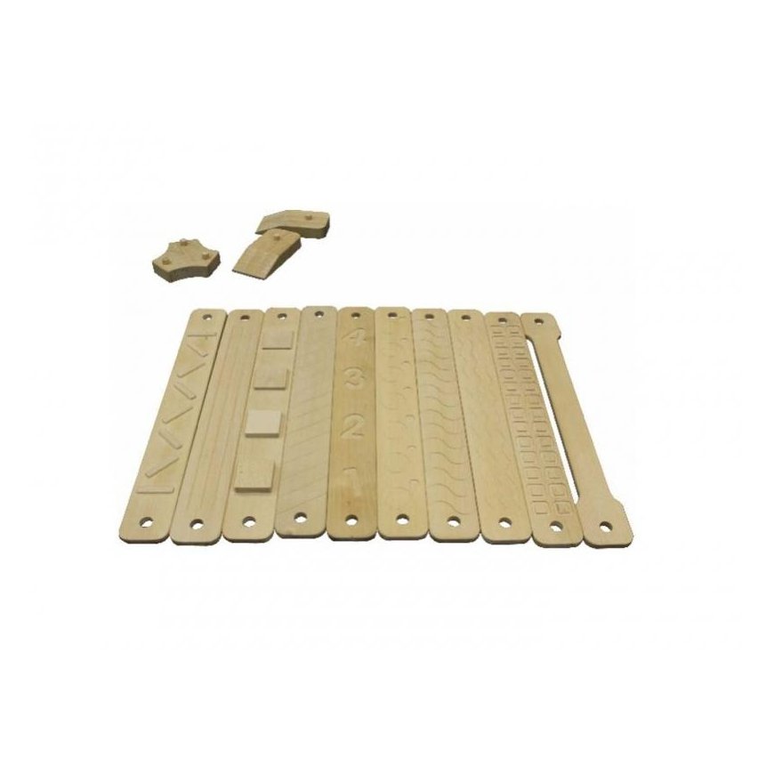 Set of wooden balance tables Masterkidz