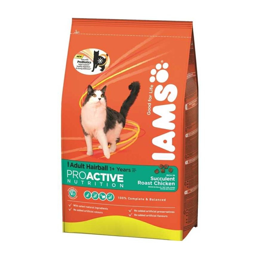 Iams CAT Vitality Adult Hairball 3kg