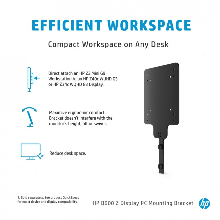HP B600 Z -näyttötietokoneen asennuskiinnitin – 5