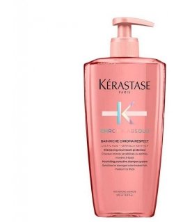 KERASTASE_Chroma Absolu Bain Riche Chroma Respect szampon do włosów chroniący spalva 500ml
