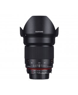 Samyang 24mm F1.4 ED AS IF UMC, Nikon AE SLR Laajakulmaobjektiivi musta