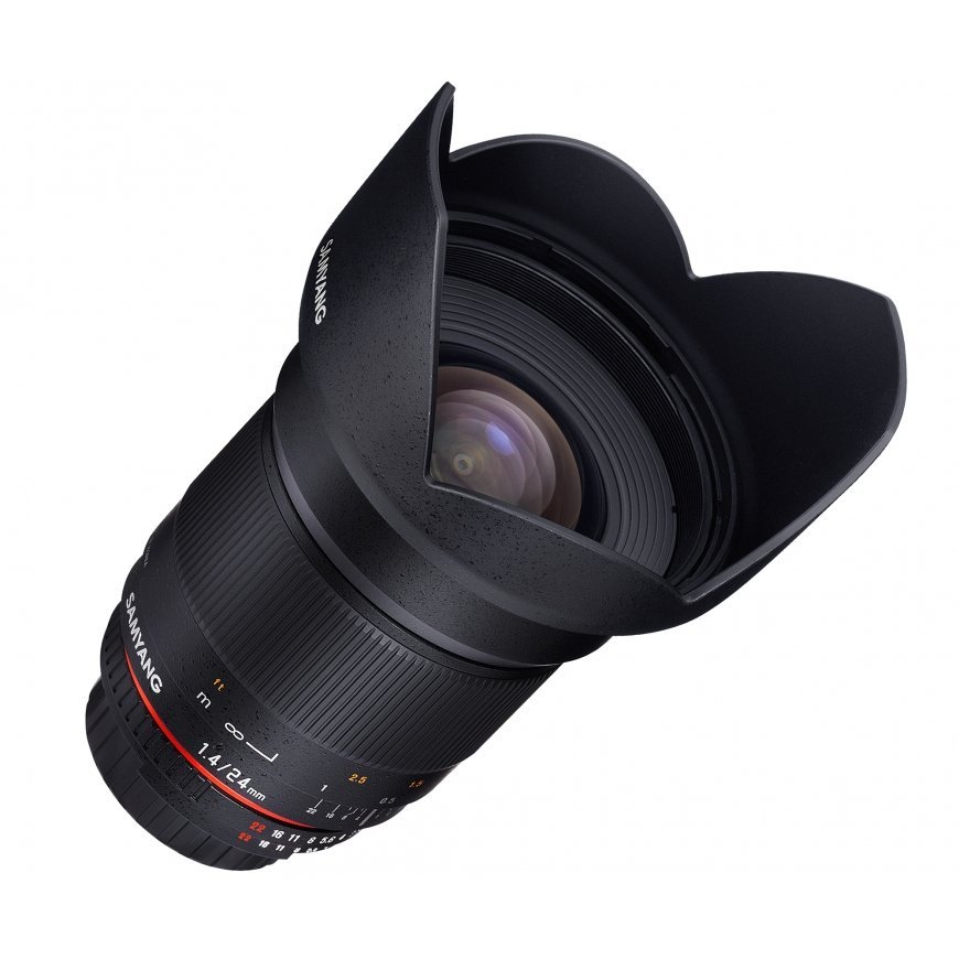 Samyang 24mm F1.4 ED AS IF UMC, Nikon AE SLR Laiobjektiiv Must – 3