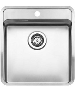 Lavabo Aps Tapwell Reginox virtuves izlietne Ohio 40x40 Tapwing (L), viena bļoda ar maisītāja caurumu, 440x510 mm