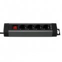 REV 14412513 power extension 1.9 m 4 AC outlet(s) Indoor Anthracite
