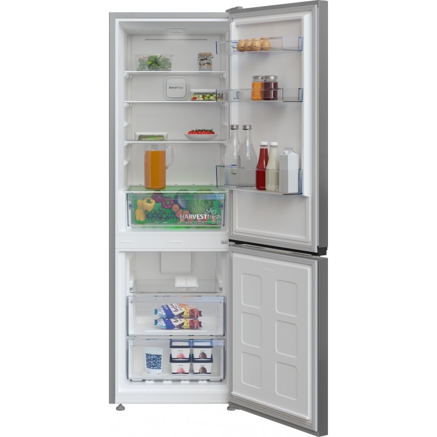 Beko B1RCNA344S külmik-sügavkülmik Eraldiseisev 301 l E Roostevaba teras – 3
