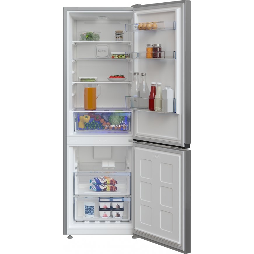 Beko B1RCNA344S fridge-freezer Freestanding 301 L E Stainless steel – 5