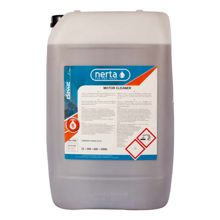 Engine washing shampoo MOTOR CLEANER NERTA 5L – 3