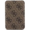 Guess Powerbank induction 15W GUPB5FP4EMGW 5000mAh brown/brown 4G Leather Metal Logo MagSafe Guess Powerbank induction 15W GUPB5FP4EMGW 5000mAh brown/brown 4G Leather Metal Logo MagSafe