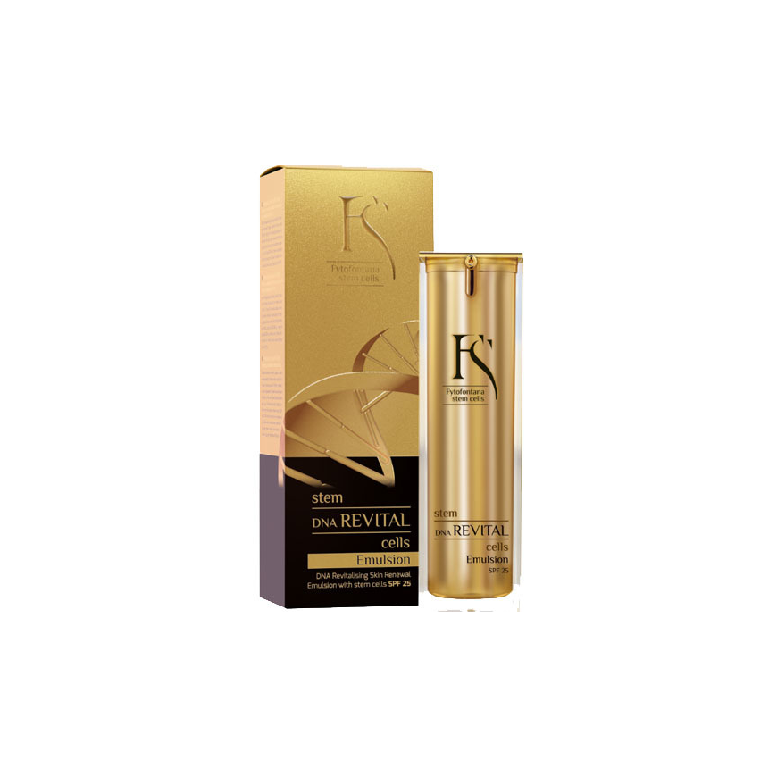 Fytofontana Stem Cells DNA revitalizing Skin Renewal With Stem Cells Emulsion SPF 25 - Emulsions stem cells for skin renewal and