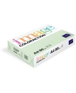 Colored paper IMAGE COLORACTION, A4, 80 gsm, 500 sheets, JUNGLE / PALE Green