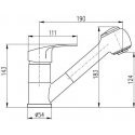 Kitchen faucet Domoletti Verona DVT010.5 Kitchen faucet Domoletti Verona DVT010.5