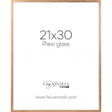 Photo frame Focus Soul Oak veneer 21x30 Plexi