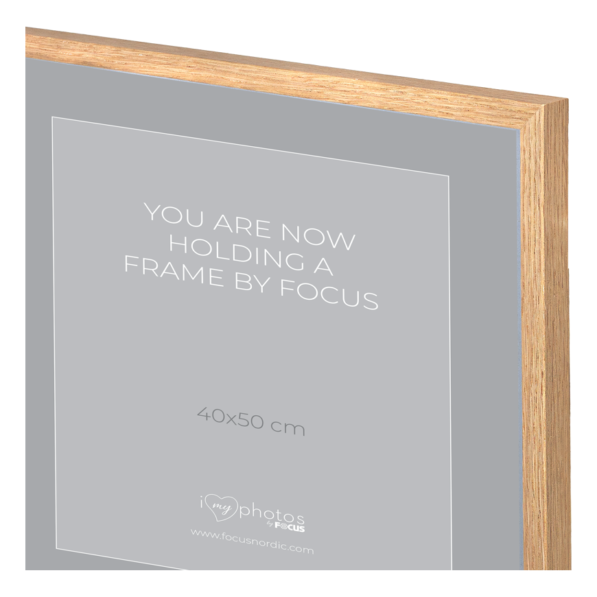 Photo frame Focus Soul Oak veneer 21x30 Plexi – 2