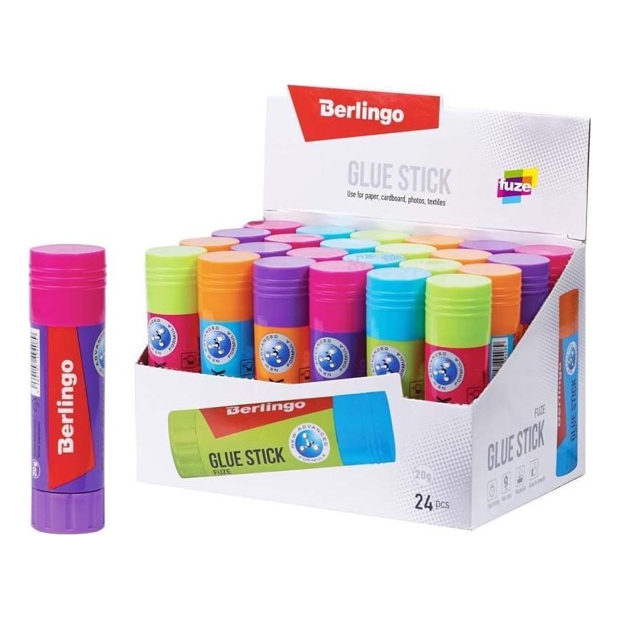 Berlingo Fuze glue stick, 20g, 24