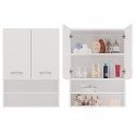 Topeshop POLA MINI DK BIEL vannas istabas skapītis Balts Topeshop POLA MINI DK BIEL vannas istabas skapītis Balts