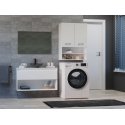 Topeshop POLA MINI DK BIEL vonios kambario spintelė Balta
