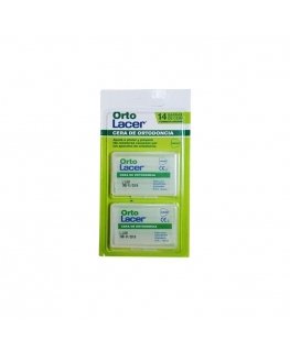 Ortholacer protective orthodontic wax with 14 bars