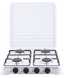 BROCK Four Burner Gas Stove GS 004 W