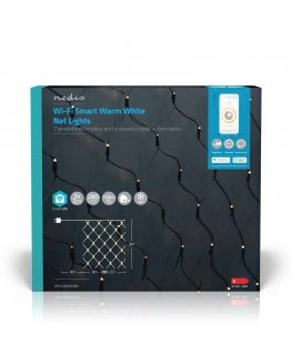 Nedis WIFILXN01W280 dekoratiivne valgusti Dekoratiivne valguskett 280 pirn(id) LED 3,1 W G