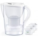 Marella XL 3.5l filter jug + 4 cartridges PRO Pure Performance cartridges White