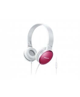 Panasonic RP-HF300ME-P kuulokkeet ja kuulokemikrofoni Langallinen Pääpanta Puhelut/Musiikki Vaaleanpunainen, Valkoinen