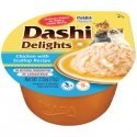 INABA Dashi Delights Chicken with scallop in broth - cat treats - 70g INABA Dashi Delights Chicken with scallop in broth - cat treats - 70g