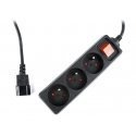 ENERGENIE EG-PSU3F-01 power strip (3 x Type E 10 A 0.6m black) ENERGENIE EG-PSU3F-01 power strip (3 x Type E 10 A 0.6m black)