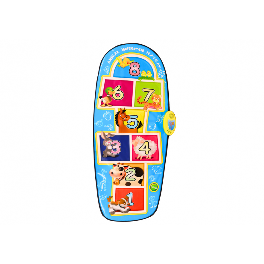 Lean Toys Dance Mat Interactive Hopscotch Game Animals 8 Melodies – 2