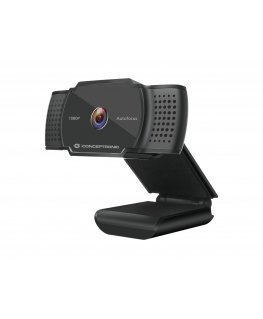 Conceptronic AMDIS06B vebkamera 1920 x 1080 pikseļi USB 2.0 Melns