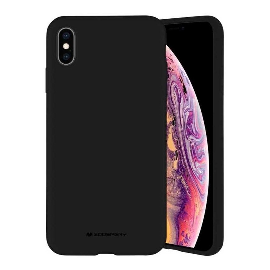 Mercury Silicone Samsung A25 4G|5G czarny|black – 2