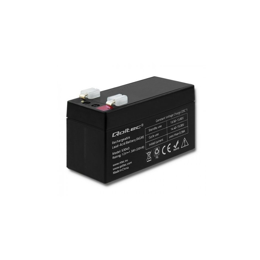 Qoltec 53040 UPS akumulators Noslēgts svina
