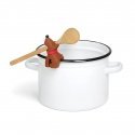 OTOTO Buddy Brown Spoon Holder & Steam Releaser OTOTO Buddy Brown Spoon Holder & Steam Releaser