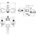 Bathroom faucet Jika MIO S H3212F70044001 Bathroom faucet Jika MIO S H3212F70044001