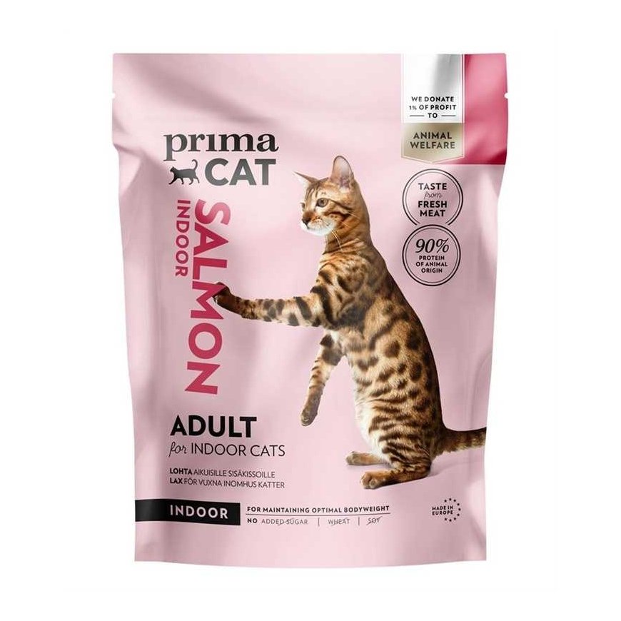 Dry cat food salmon PRIMACAT, 1.4kg