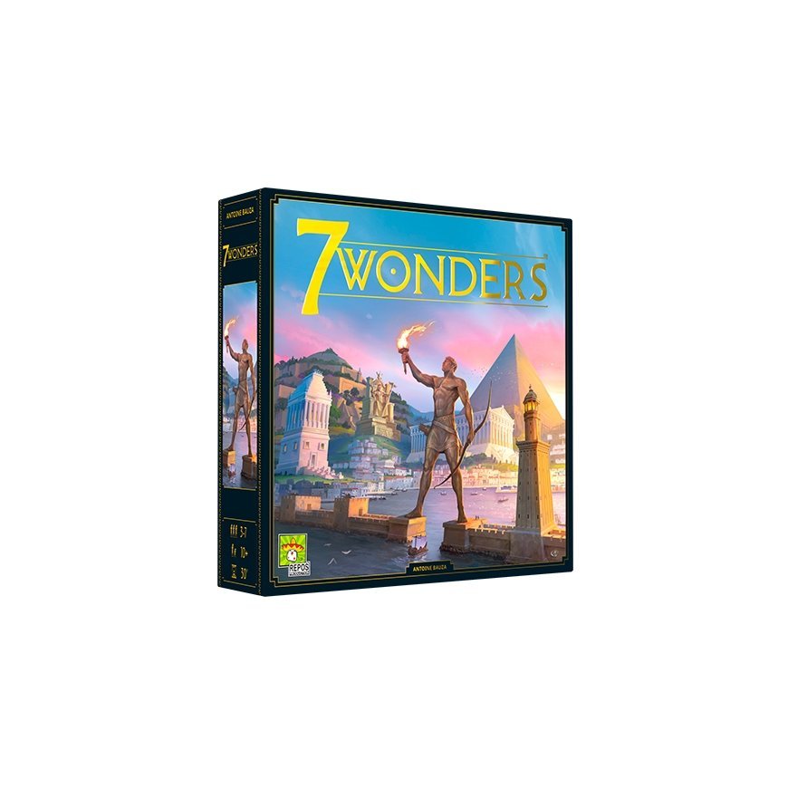 Asmodee 7 Wonders New Edition Lautapeli Liiketaloussimulaatio
