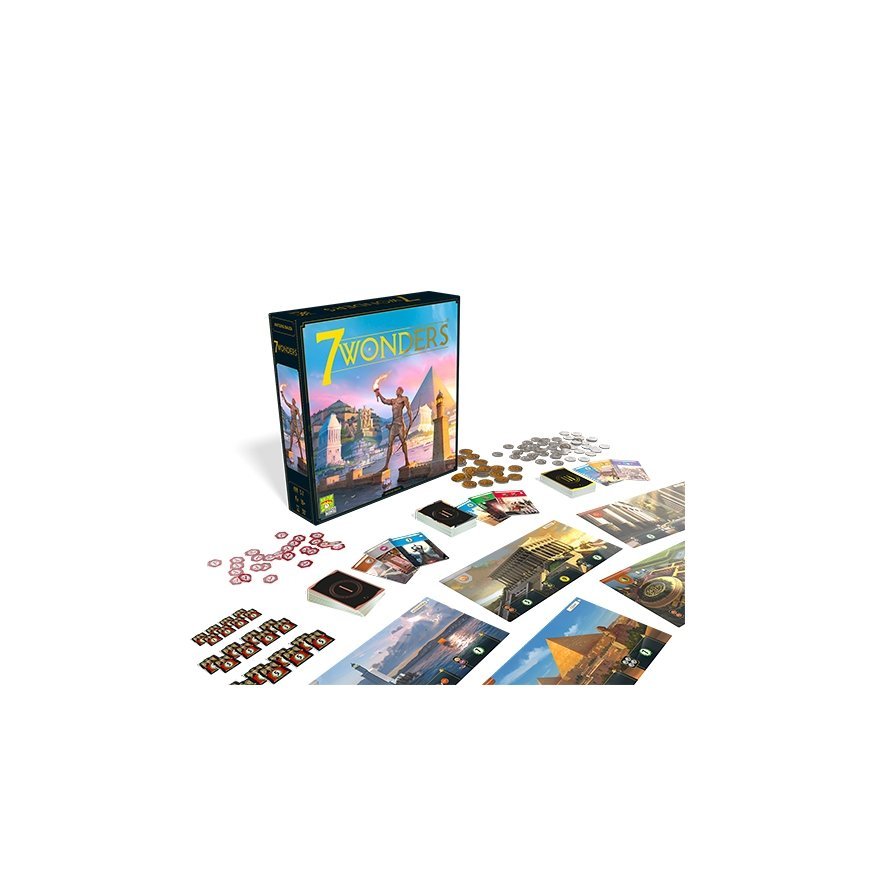 Asmodee 7 Wonders New Edition Lautapeli Liiketaloussimulaatio – 3