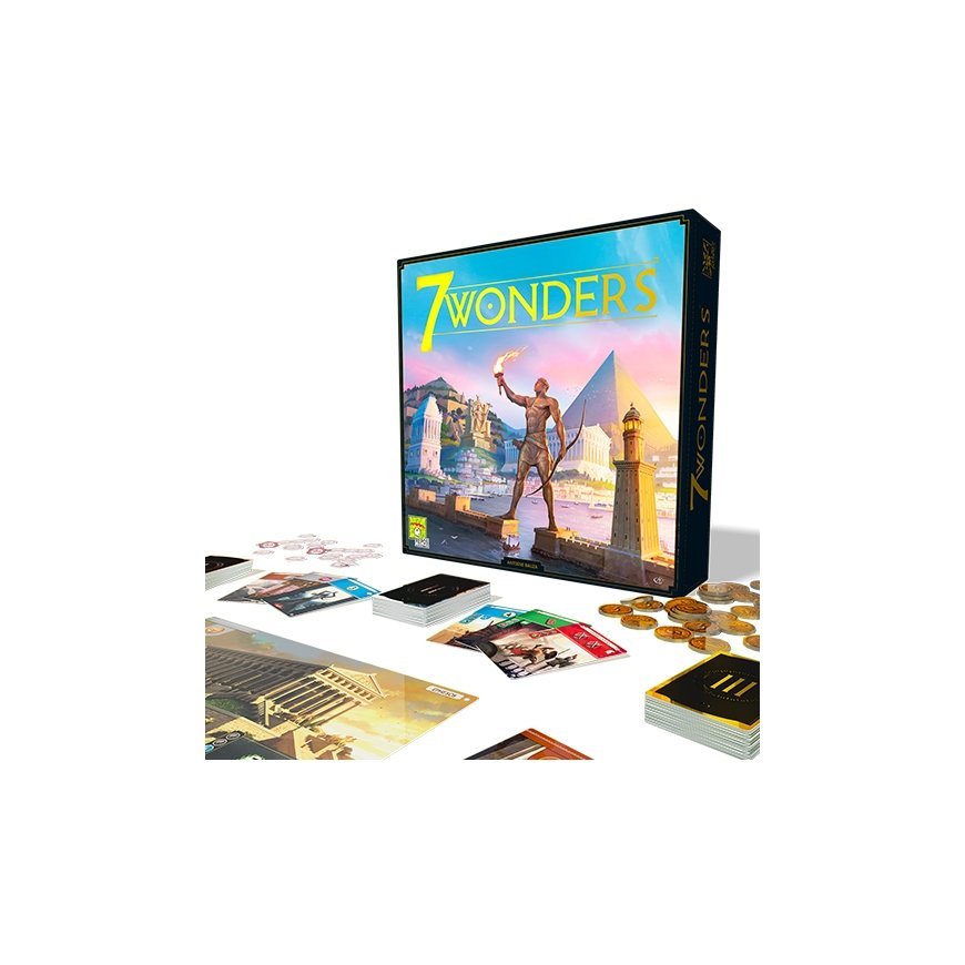 Asmodee 7 Wonders New Edition Stalo žaidimas Ekonominis modeliavimas – 4