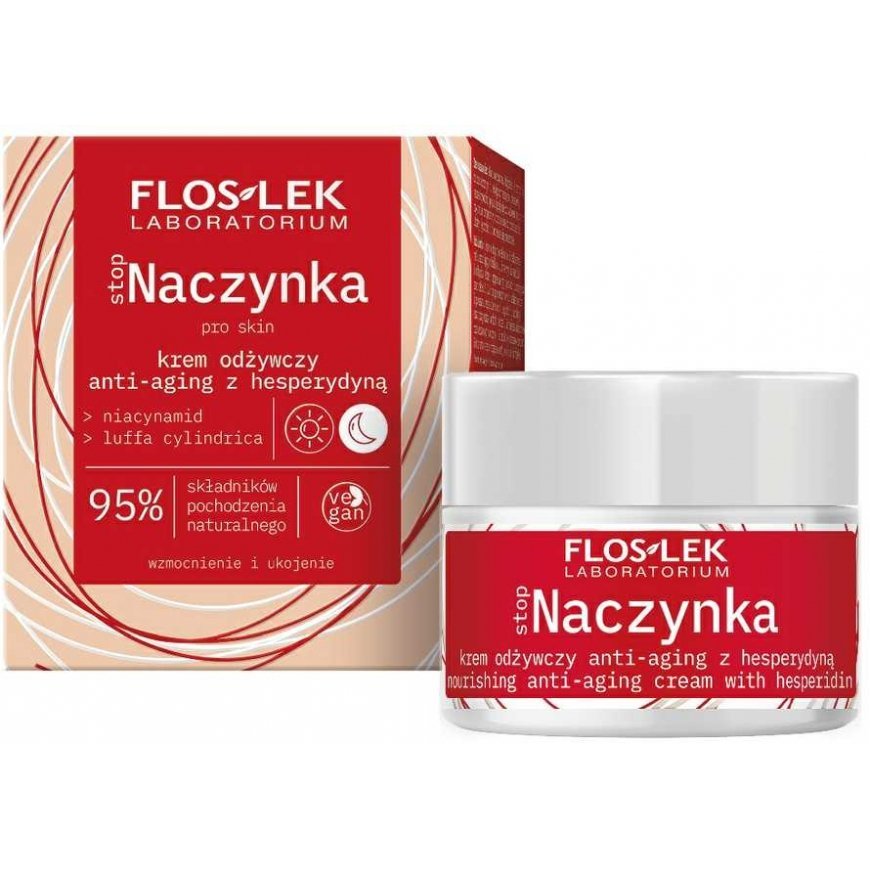 Floslek stopNaczynka nourishing cream against aging
