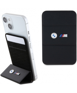 BMW piniginės kortelės lizdo stovo dėklas BMWCSMMPGK dėklas - juodas MagSafe M Edition kolekcija