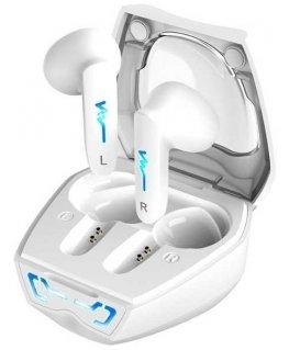 Mikrofonas Genius HS-M920BT, mikrofonas, dainų keitimas, balta, 2.0, dėklas su pakrovėju, sportinis tipas USB-C