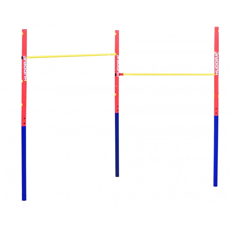 HUDORA 64002 pull-up bar 100 kg Blue, Red, Yellow